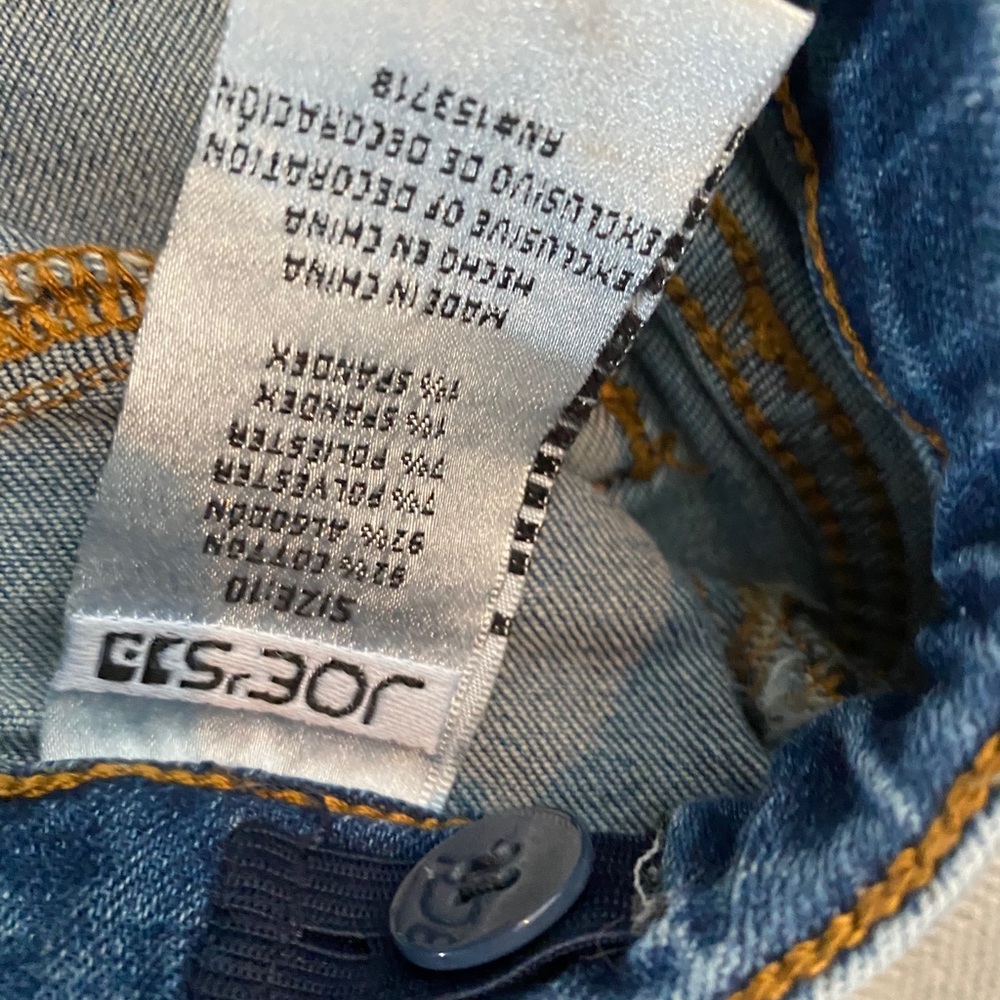 Joe’s Jeans youth girls size 10 - Picture 2 of 2